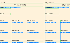 Oh no… (Master page layout with tokens of this Dorico project)
